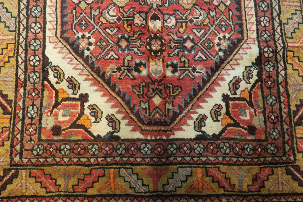 3' 6" x 8' 2" Vintage Hamadan Runner