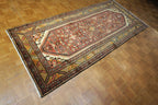 3' 6" x 8' 2" Vintage Hamadan Runner