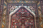 3' 6" x 8' 2" Vintage Hamadan Runner