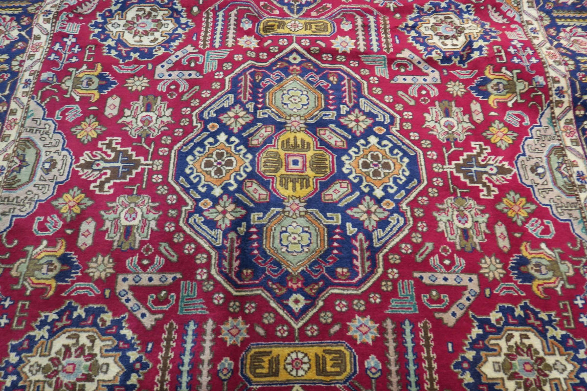 6' 6" x 9' 2" Persian Tabriz Rug