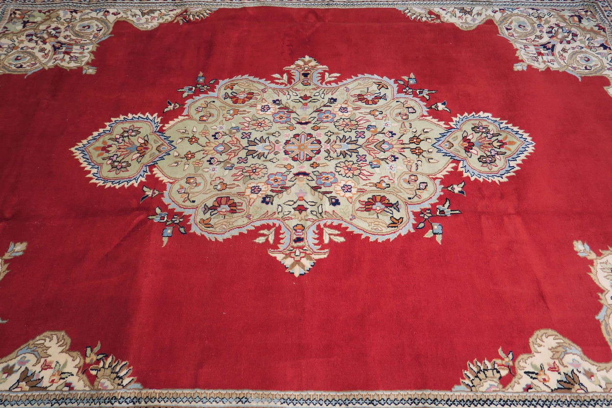 8' 0" x 11' 4" Persian Tabriz Rug