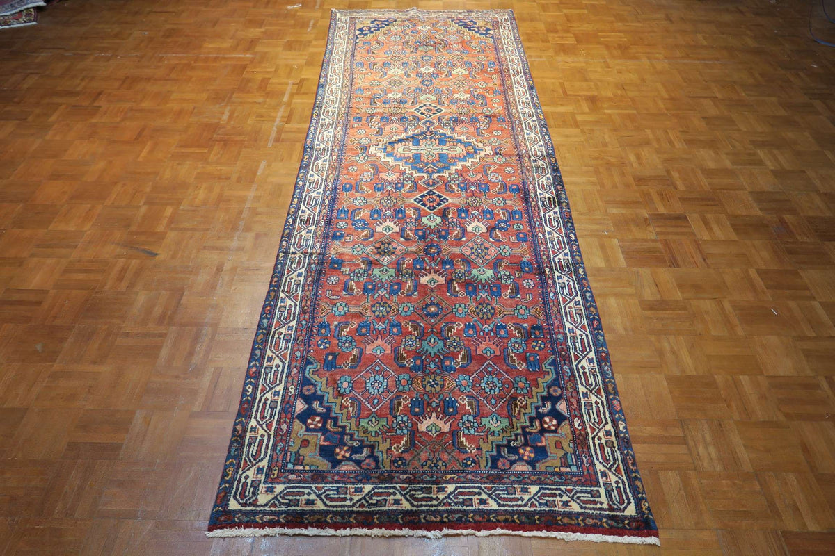 3'7'' x 10'6'' Persian Hamadan Runner