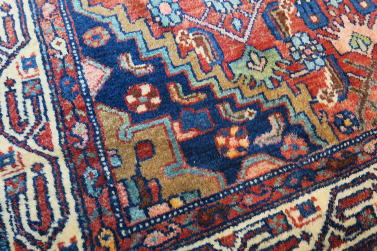 3'7'' x 10'6'' Persian Hamadan Runner