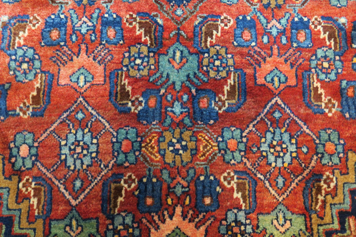 3'7'' x 10'6'' Persian Hamadan Runner