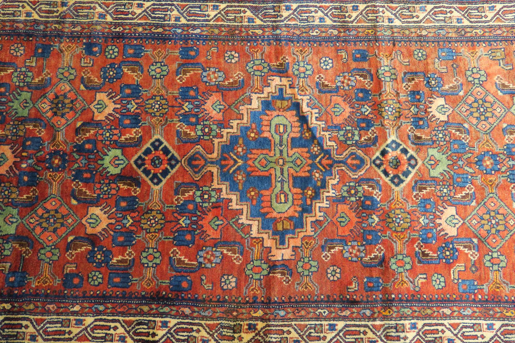 3'7'' x 10'6'' Persian Hamadan Runner