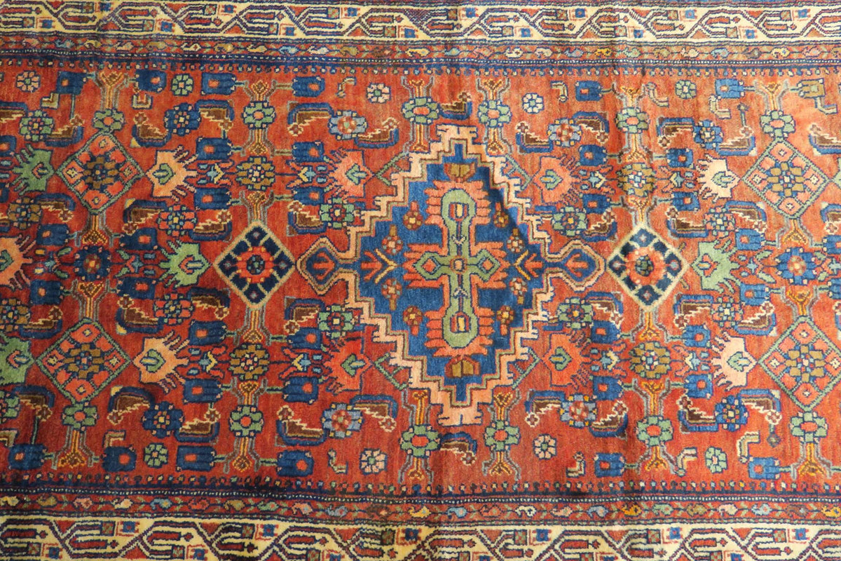3'7'' x 10'6'' Persian Hamadan Runner