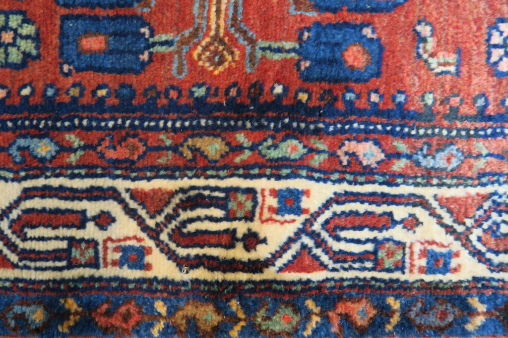 3'7'' x 10'6'' Persian Hamadan Runner