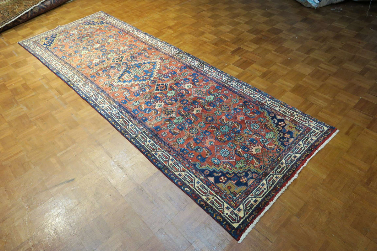 3'7'' x 10'6'' Persian Hamadan Runner