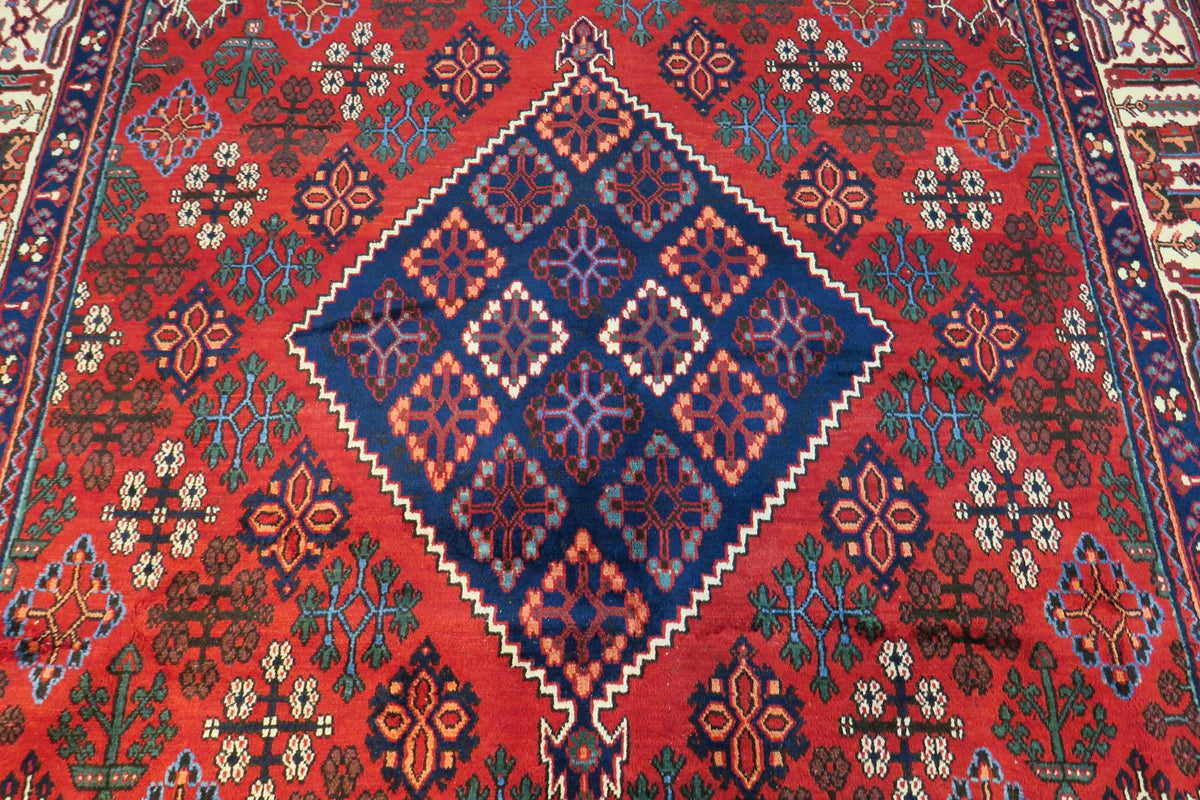 7' 3" x 11' 0" Persian Joshaghan Rug