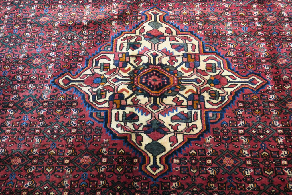 6' 9" x 10' 4" Persian Hamadan Rug