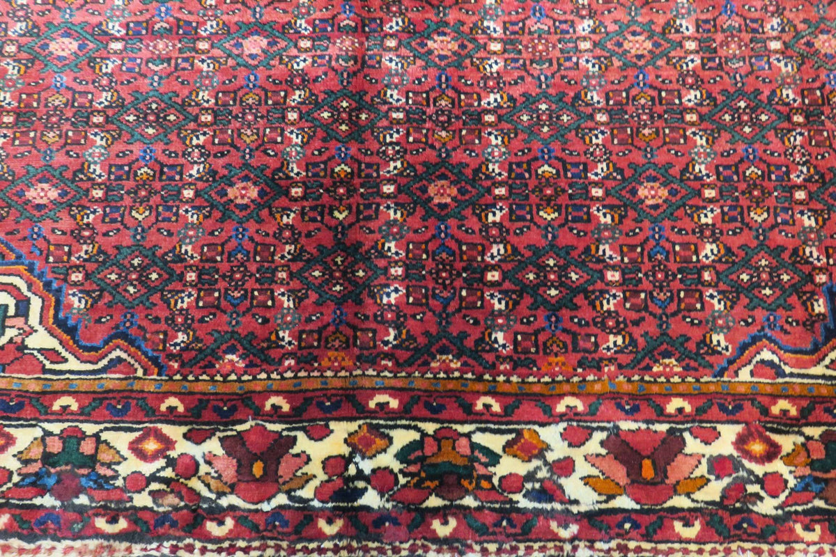 6' 9" x 10' 4" Persian Hamadan Rug