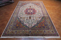6' 8" x 10' 4" Persian Tabriz Rug