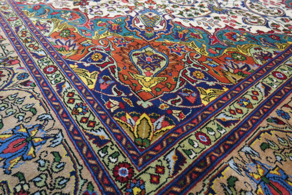 6' 8" x 10' 4" Persian Tabriz Rug