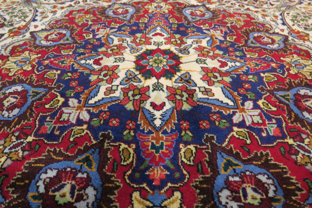6' 8" x 10' 4" Persian Tabriz Rug