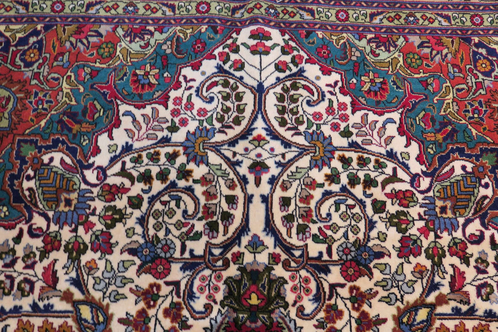 6' 8" x 10' 4" Persian Tabriz Rug