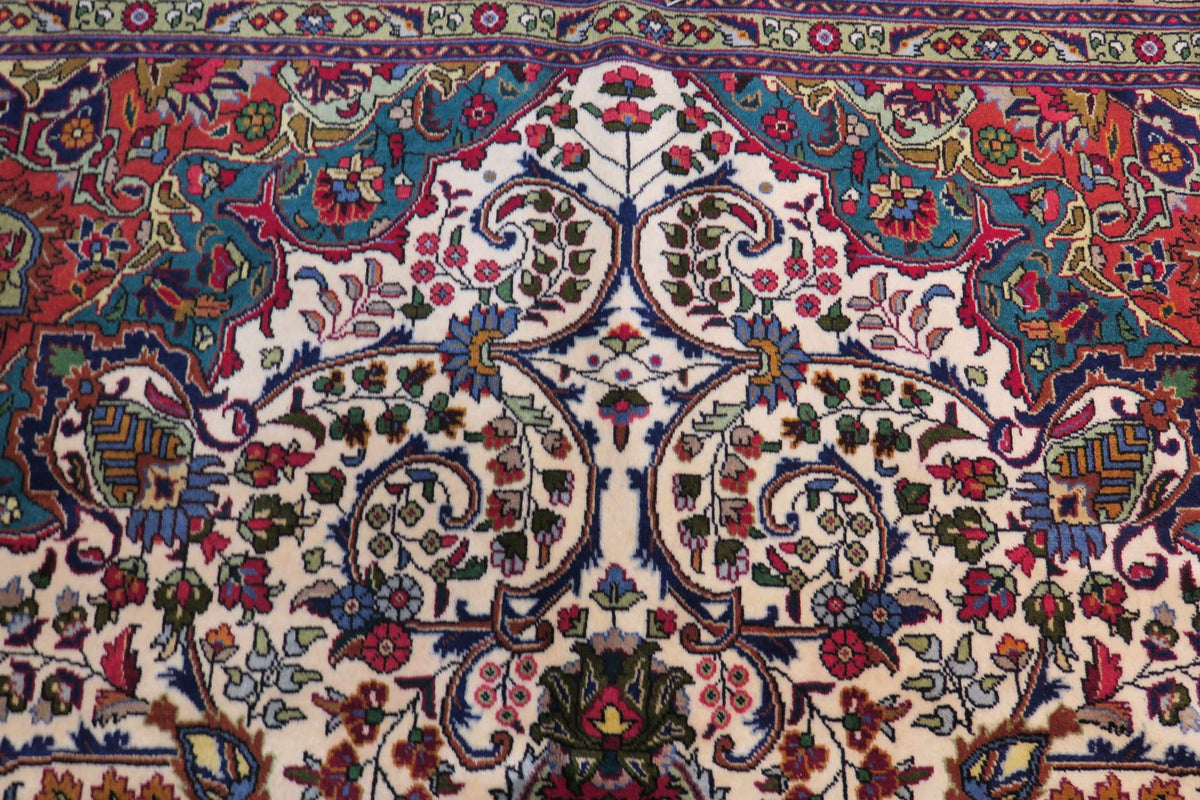 6' 8" x 10' 4" Persian Tabriz Rug