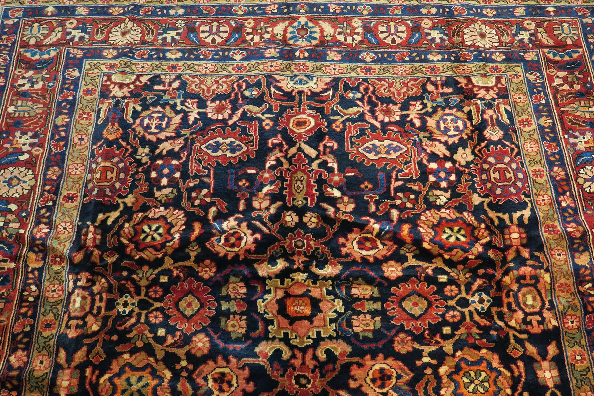 6' 9" x 9' 9" Persian Hamadan Rug