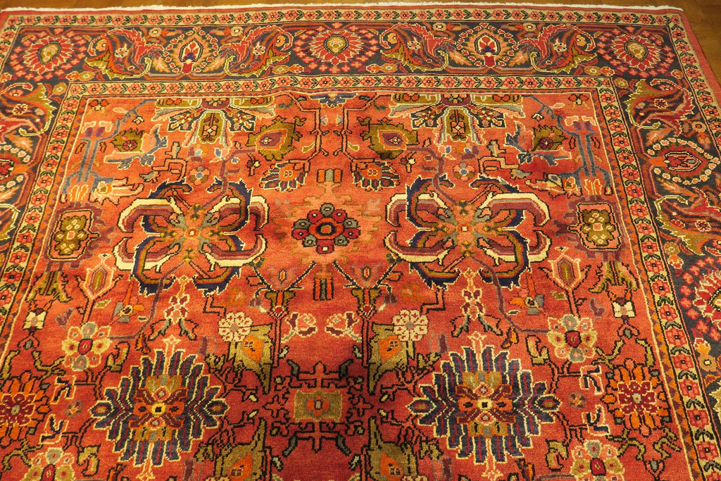 7' 0" x 9' 5" Persian Hamadan Rug