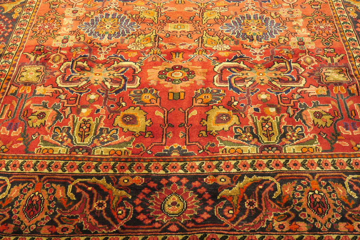 7' 0" x 9' 5" Persian Hamadan Rug