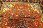 6' 8" x 10' 2" Persian Golpayegan Rug