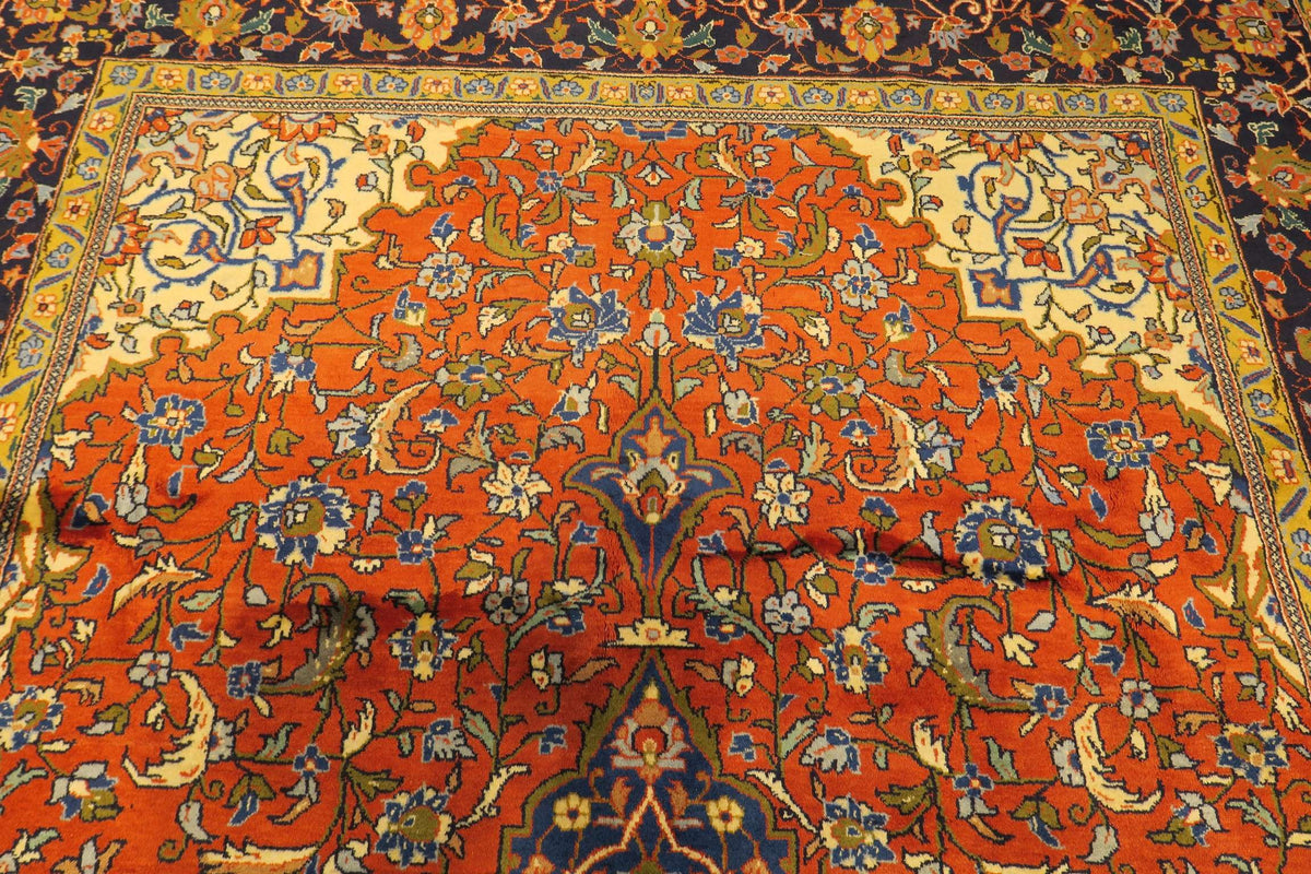 6' 8" x 10' 2" Persian Golpayegan Rug