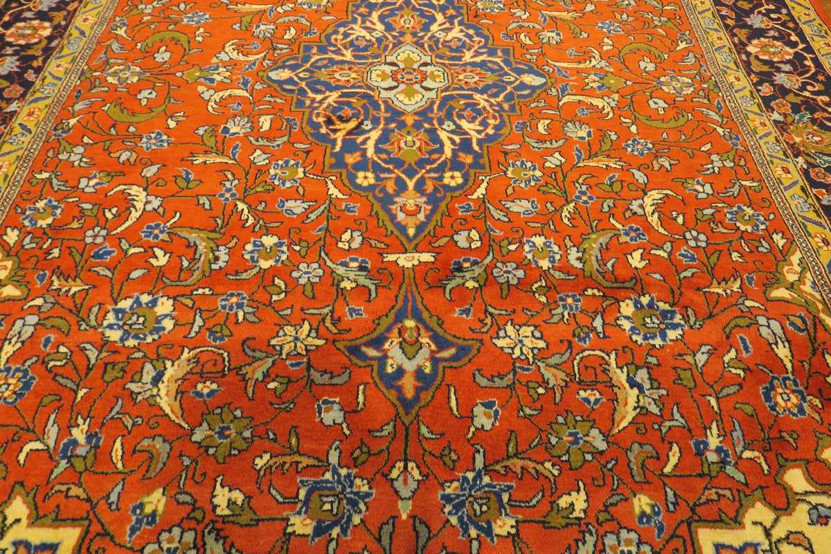 6' 8" x 10' 2" Persian Golpayegan Rug