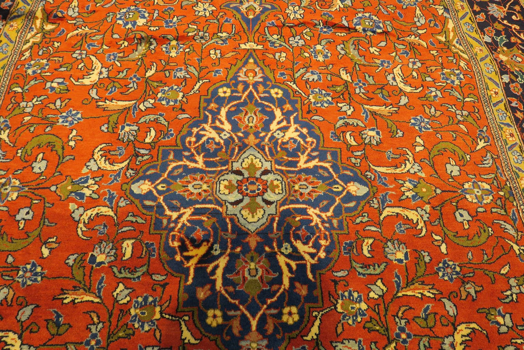 6' 8" x 10' 2" Persian Golpayegan Rug