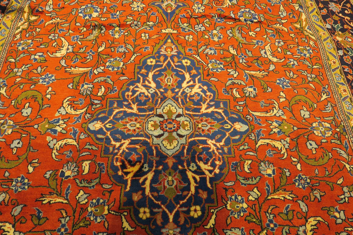 6' 8" x 10' 2" Persian Golpayegan Rug