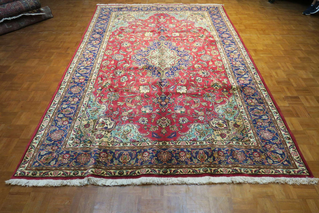 7' 6" x 11' 1" Persian Tabriz Rug