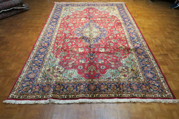 7' 6" x 11' 1" Persian Tabriz Rug