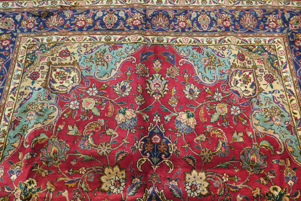 7' 6" x 11' 1" Persian Tabriz Rug