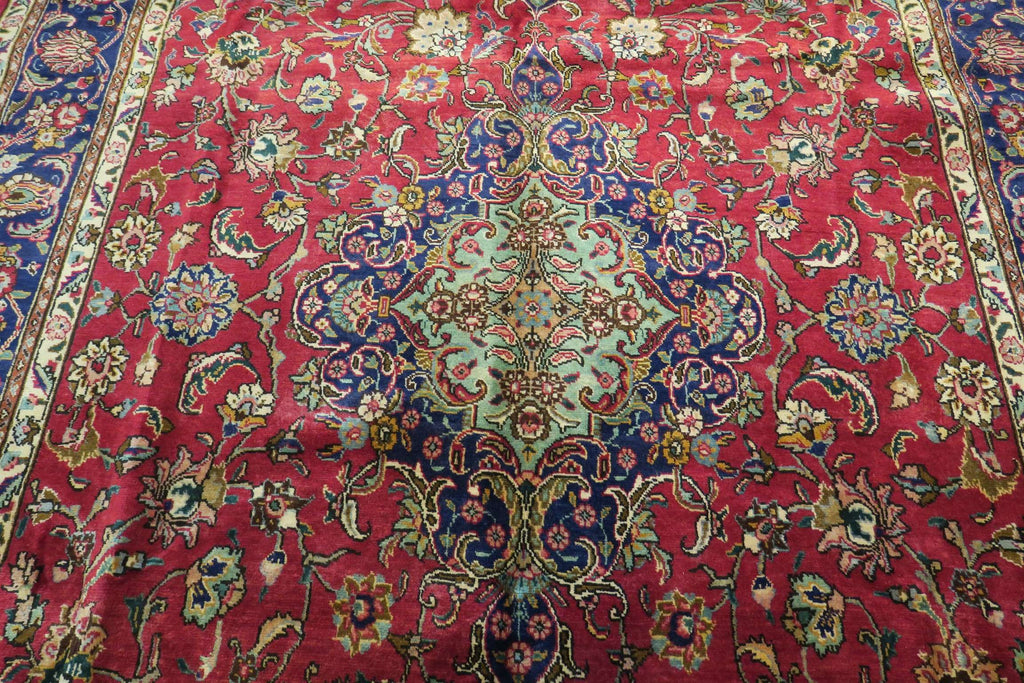 7' 6" x 11' 1" Persian Tabriz Rug