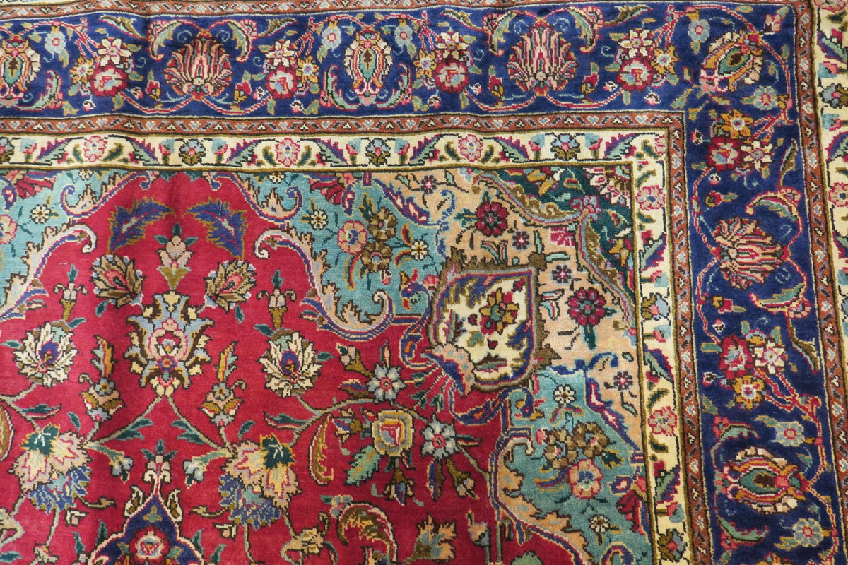 7' 6" x 11' 1" Persian Tabriz Rug