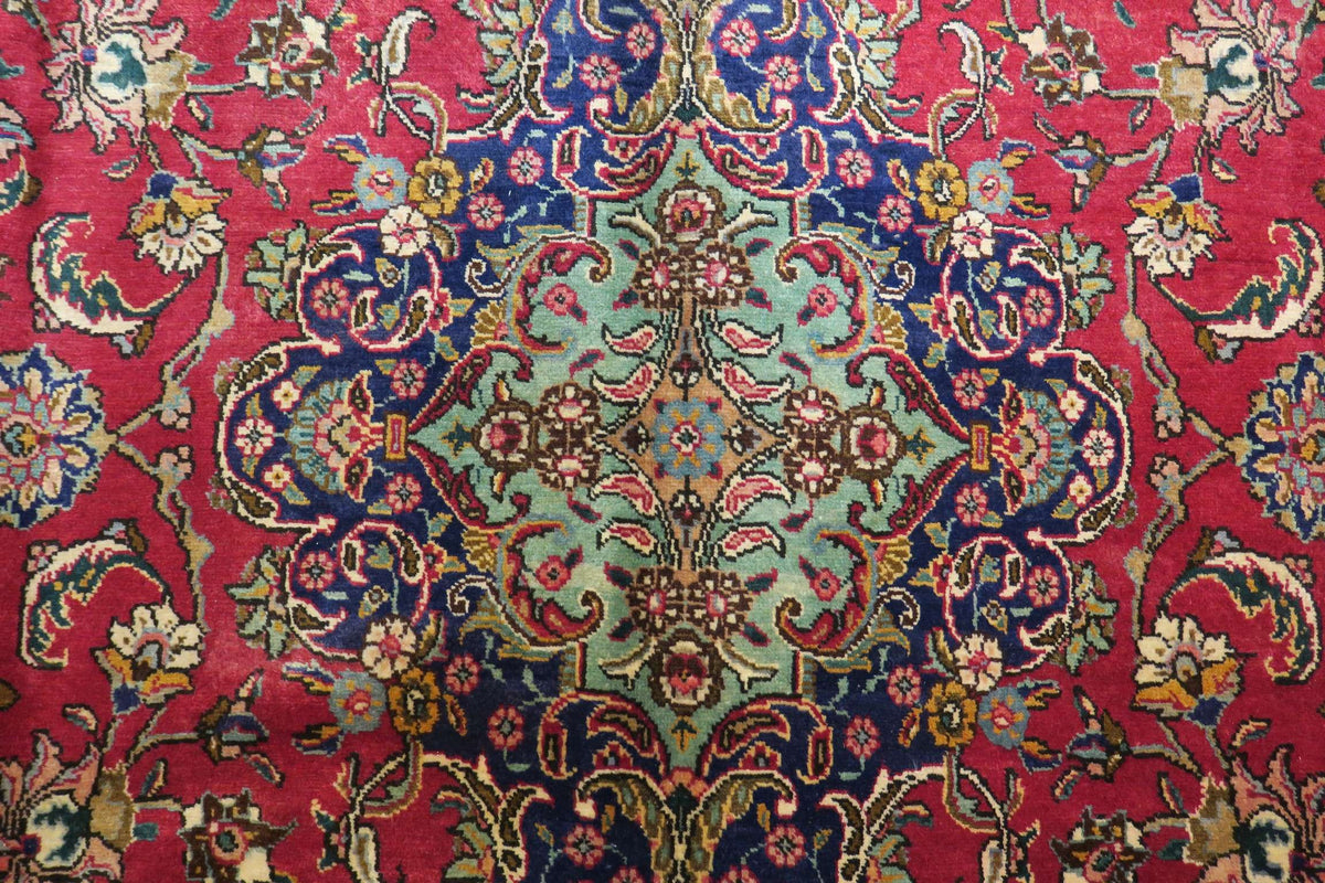 7' 6" x 11' 1" Persian Tabriz Rug