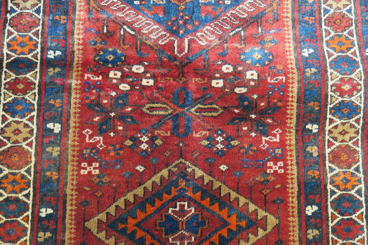 3' 1" x 11' 2" Persian Karaja Runner