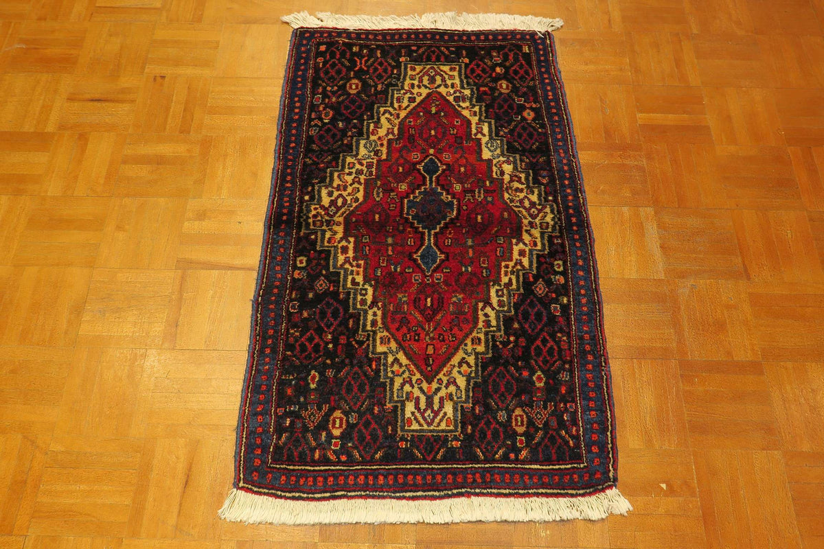 2' 2" x 3' 2" Persian Sanandaj Rug
