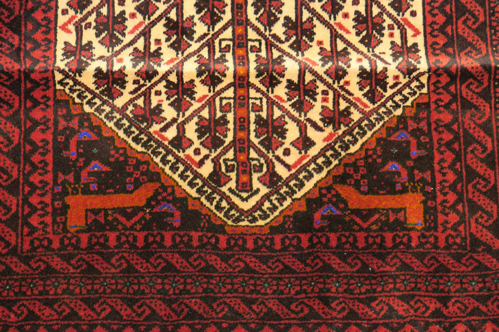 3'2'' x 8'5'' Persian Baluch Runner
