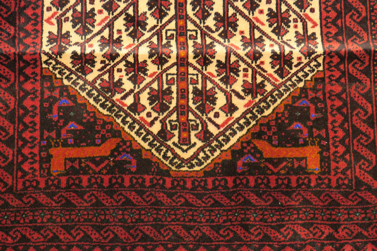 3'2'' x 8'5'' Persian Baluch Runner