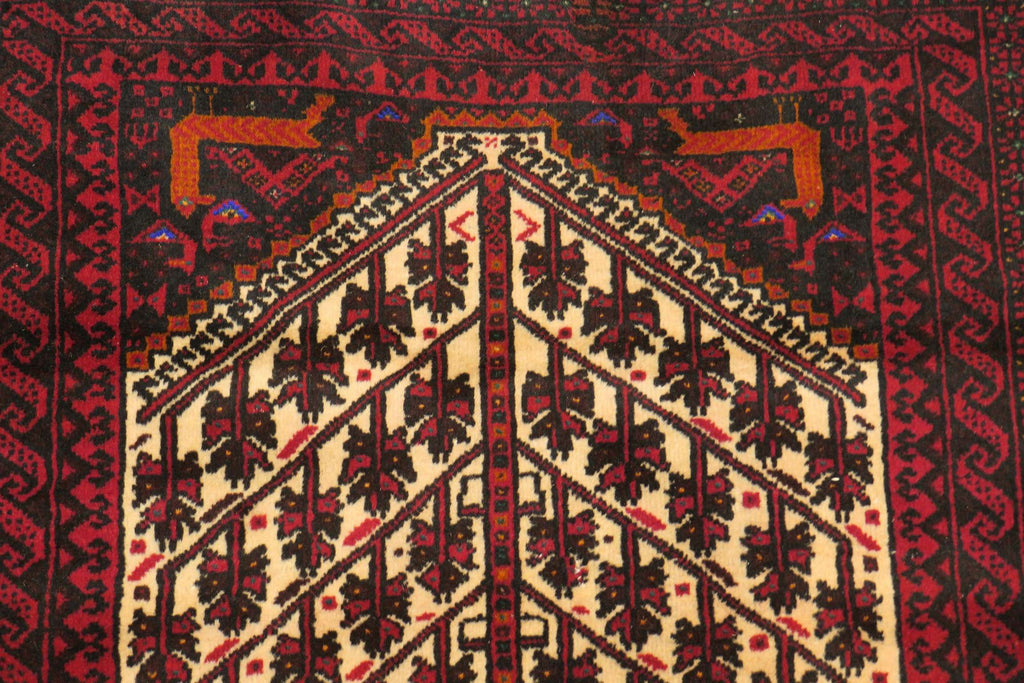 3'2'' x 8'5'' Persian Baluch Runner