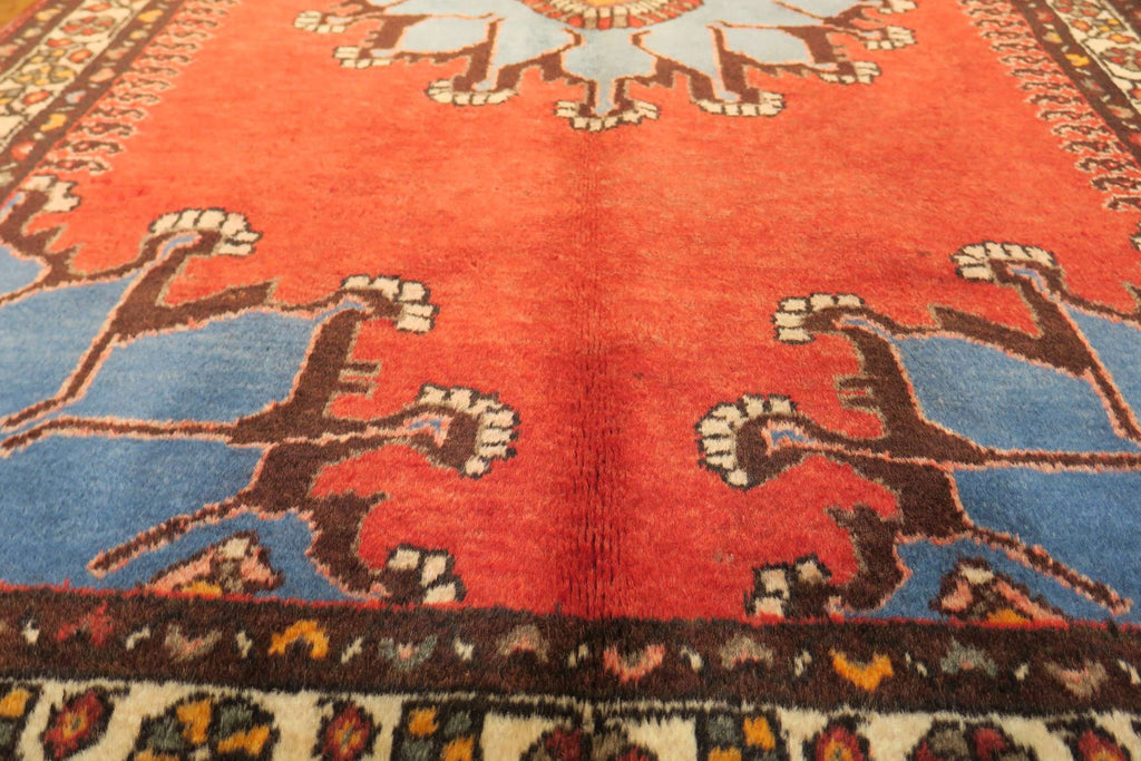 3' 6" x 5' 2" Persian Hamadan Rug