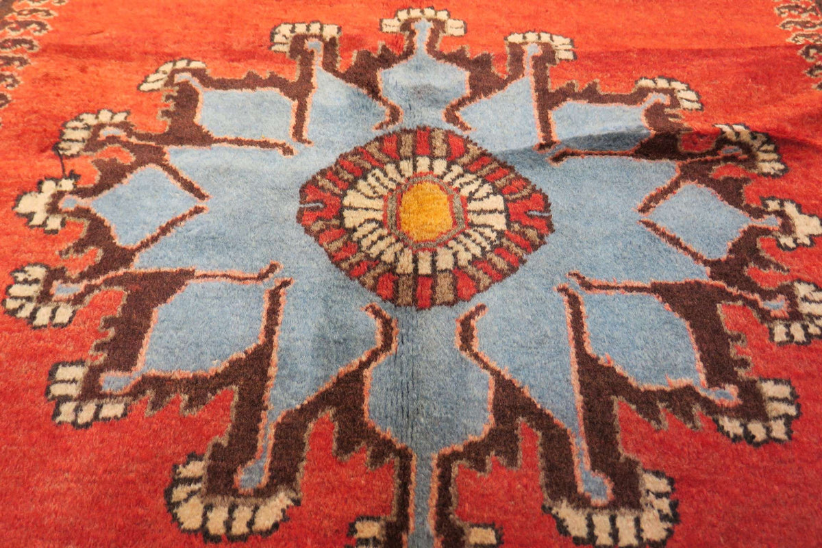 3' 6" x 5' 2" Persian Hamadan Rug