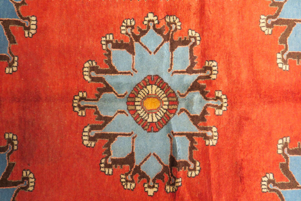 3' 6" x 5' 2" Persian Hamadan Rug