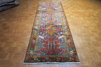 3'7'' x 10'2'' Persian Ardabil Runner