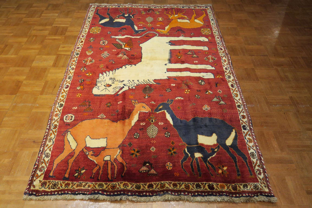 4' 1" x 6' 7" Persian Shiraz Rug