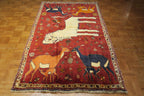 4' 1" x 6' 7" Persian Shiraz Rug