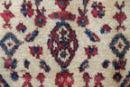 3' 9" x 5' 2" Persian Sanandaj Rug