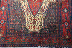 3' 9" x 5' 2" Persian Sanandaj Rug
