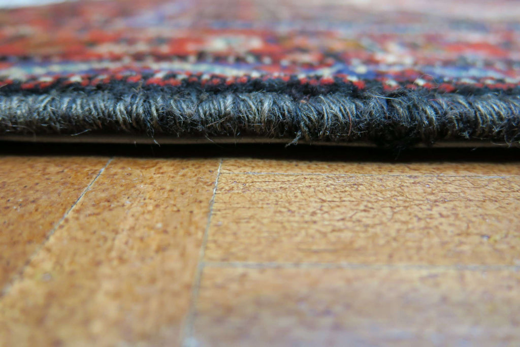 4' 2" x 4' 7" Persian Sanandaj Rug