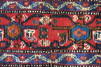 4' 2" x 4' 7" Persian Sanandaj Rug