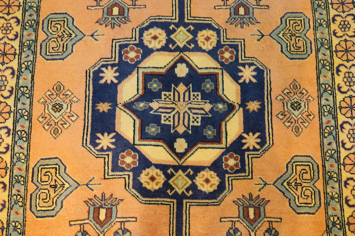 3' 4" x 4' 10" Vintage Ardabil Rug